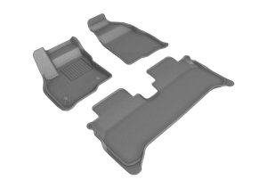 Chevrolet Bolt EUV Floor Mats - Front - 3D MAXpider - Kagu - Gray - 2022+